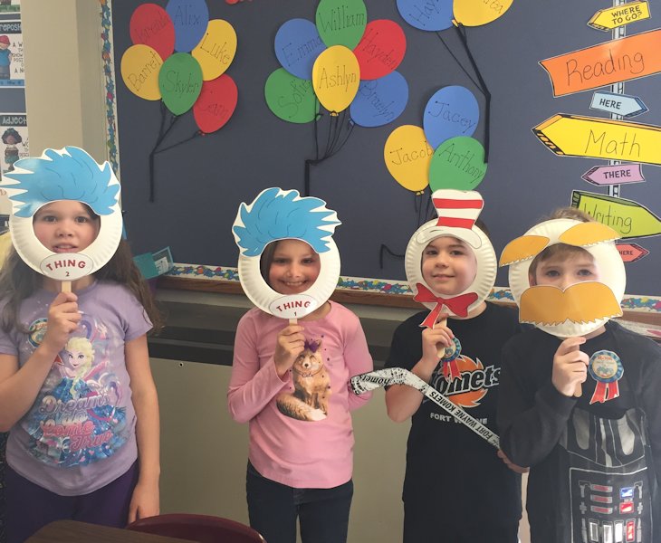 Students in School Activites (Athletics, Classrooms, Plays, Band, Art Projects) (Elmwood Dr Seuss Day.jpg)